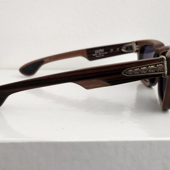 Chrome Hearts Black and Brown Sunglasses - Picture 10 of 12
